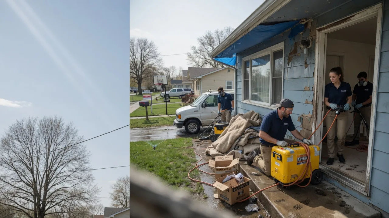 Basement Flood Cleanup in Bentley, MI near me